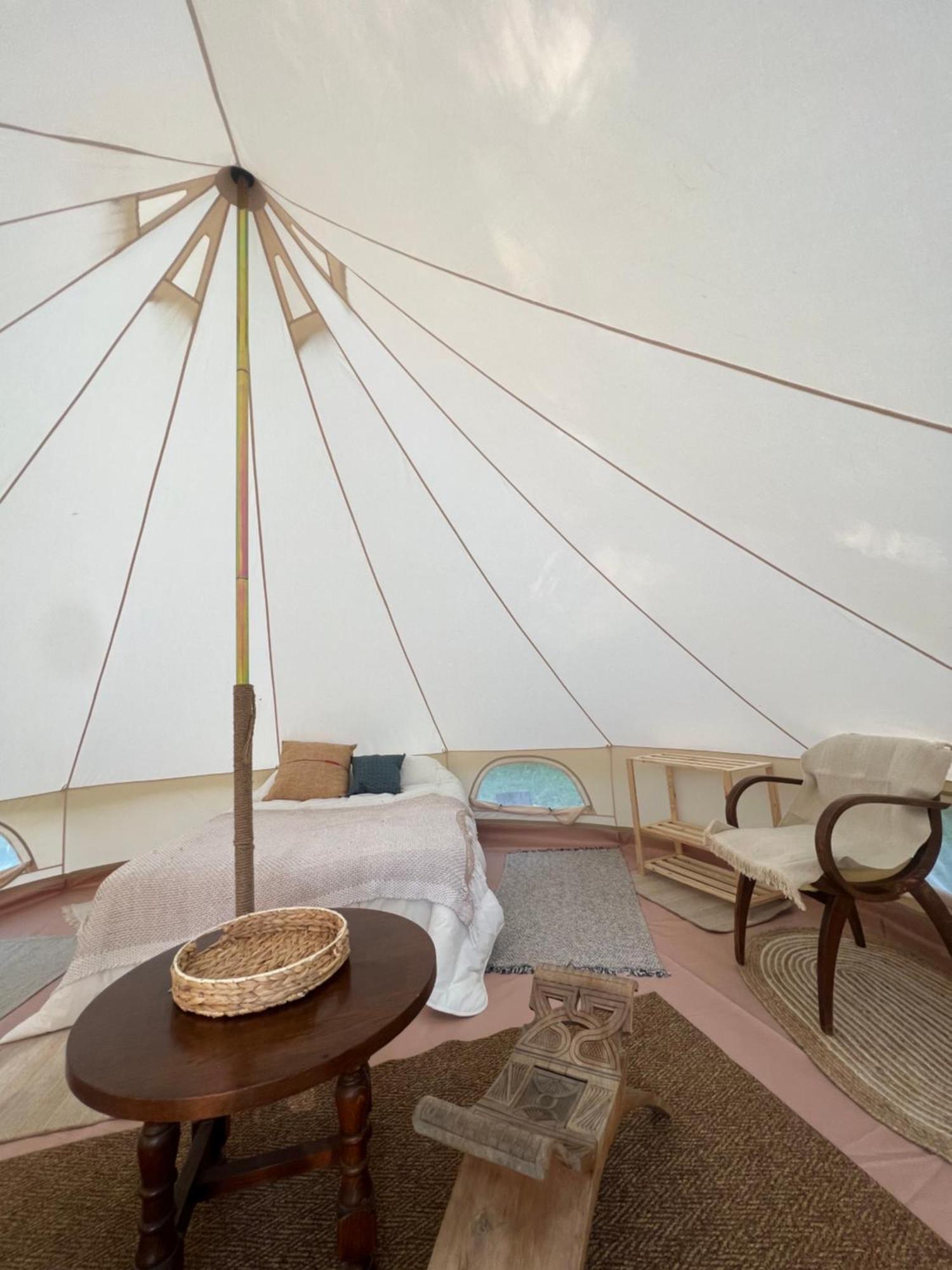 Tente Lodge En Pleine Nature Sumène Kültér fotó