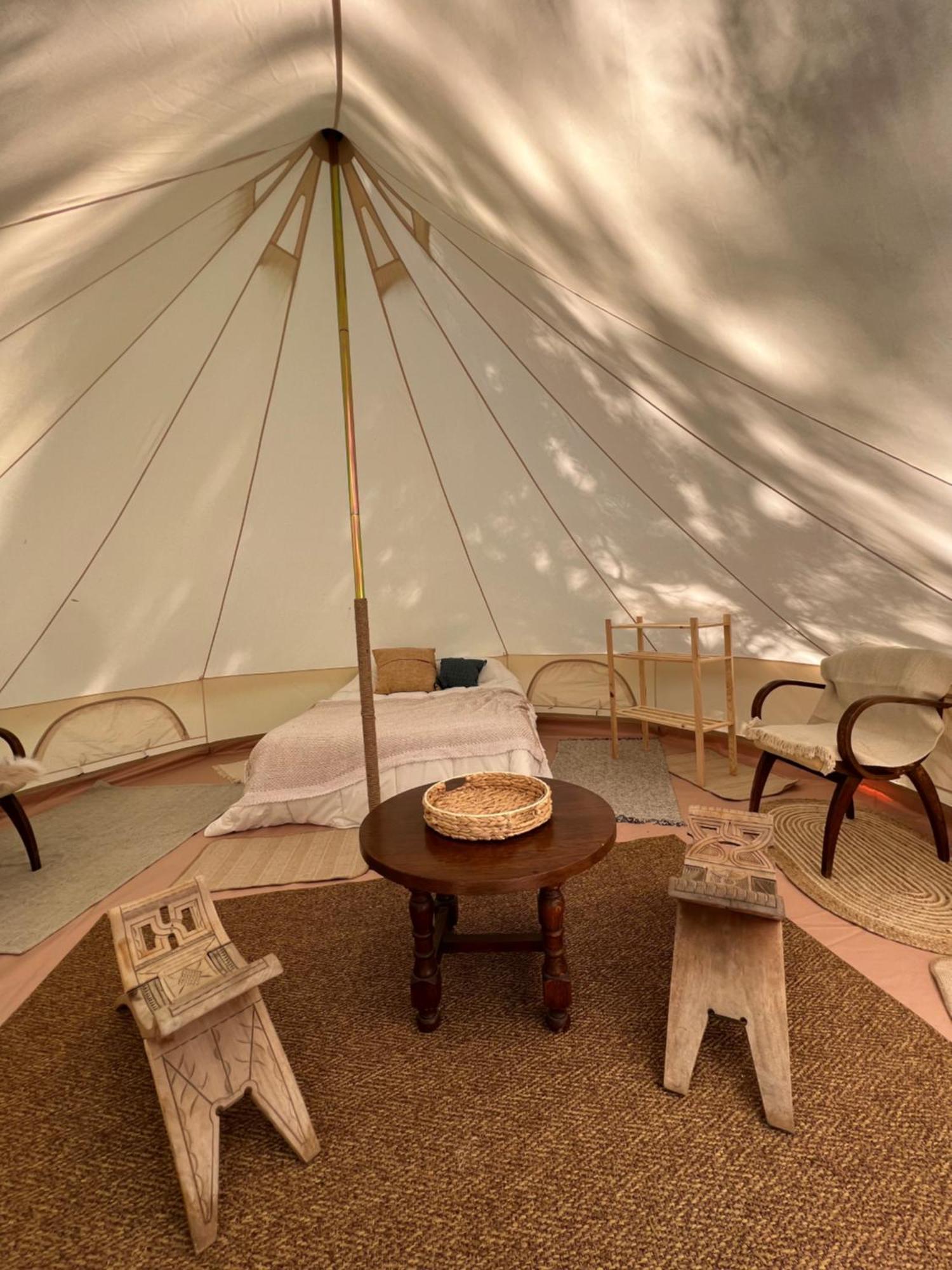 Tente Lodge En Pleine Nature Sumène Kültér fotó