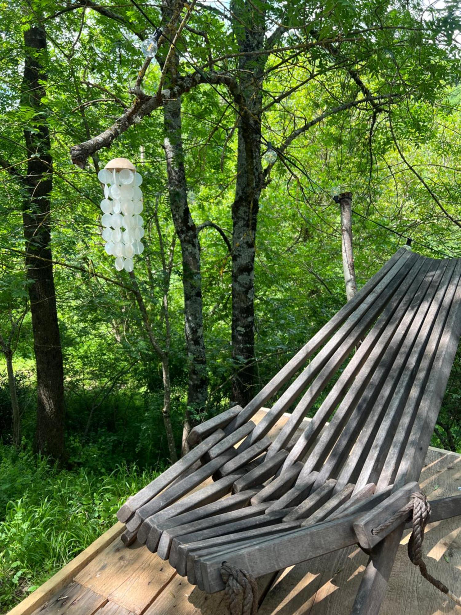 Tente Lodge En Pleine Nature Sumène Kültér fotó